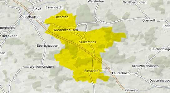 Immobilienpreisekarte Sulzemoos