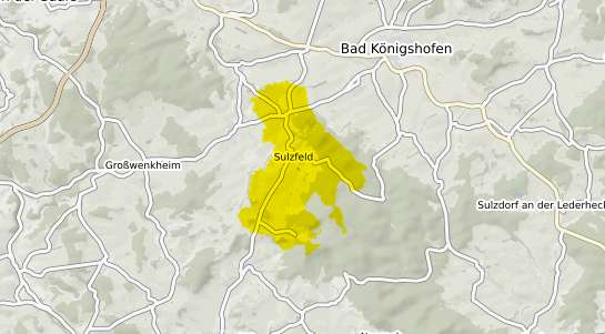 Immobilienpreisekarte Sulzfeld Baden