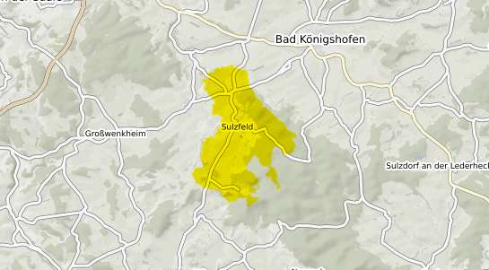 Immobilienpreisekarte Sulzfeld Grabfeld