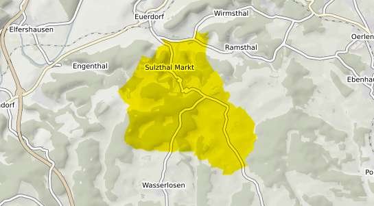 Immobilienpreisekarte Sulzthal