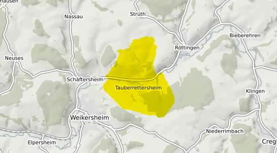 Immobilienpreisekarte Tauberrettersheim