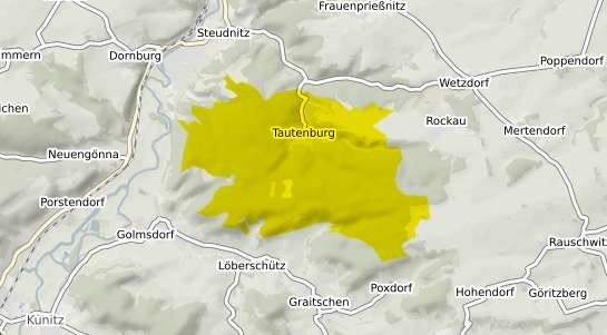 Immobilienpreisekarte Tautenburg
