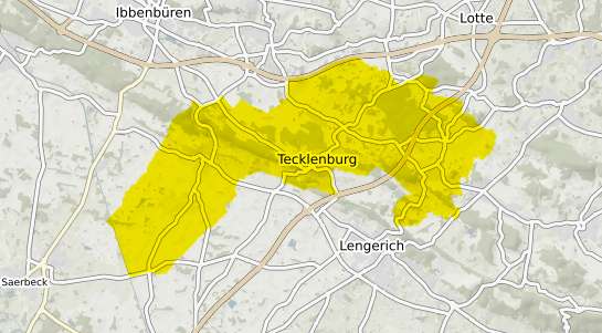 Immobilienpreisekarte Tecklenburg