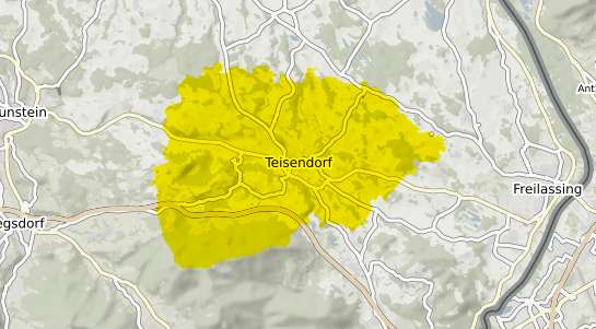 Immobilienpreisekarte Teisendorf