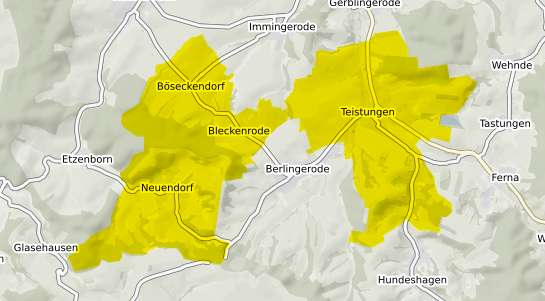 Immobilienpreisekarte Teistungen