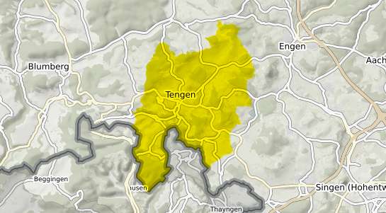 Immobilienpreisekarte Tengen
