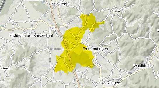 Immobilienpreisekarte Teningen