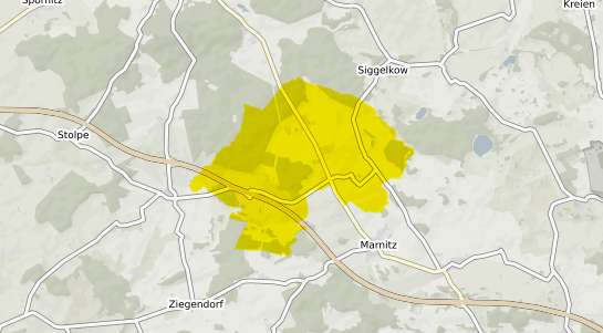 Immobilienpreisekarte Tessenow