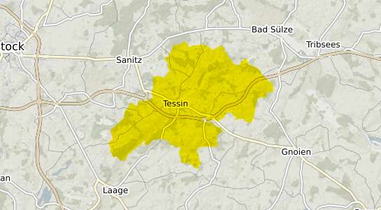 Immobilienpreisekarte Tessin b. Rostock
