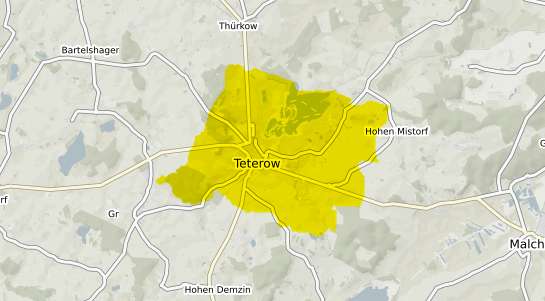 Immobilienpreisekarte Teterow