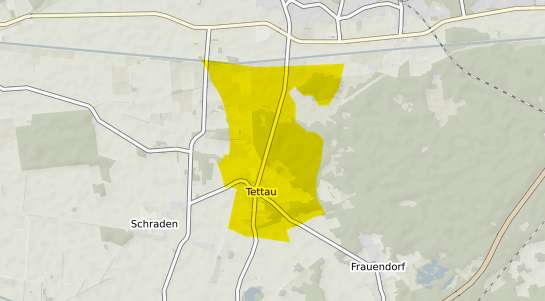 Immobilienpreisekarte Tettau b. Ruhland