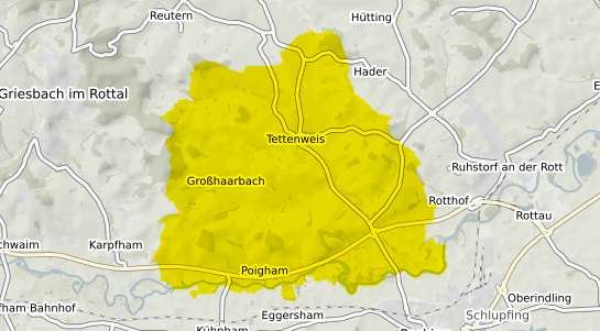 Immobilienpreisekarte Tettenweis