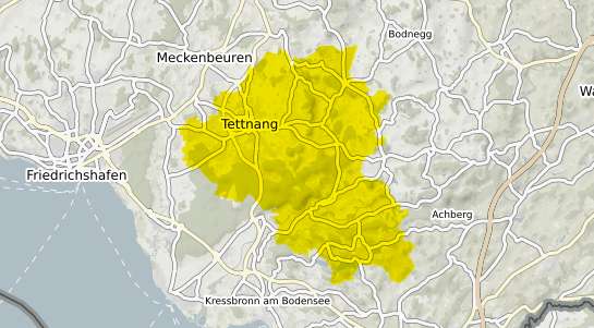 Immobilienpreisekarte Tettnang