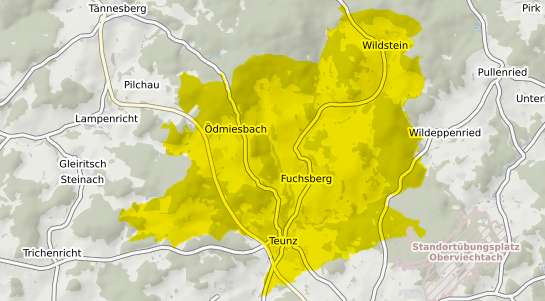 Immobilienpreisekarte Teunz