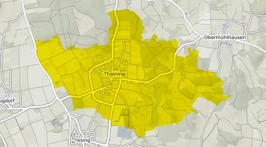 Immobilienpreisekarte Thaining