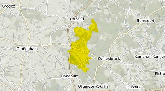 Immobilienpreisekarte Thiendorf