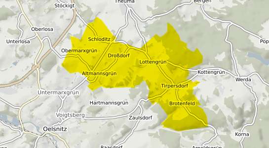 Immobilienpreisekarte Tirpersdorf