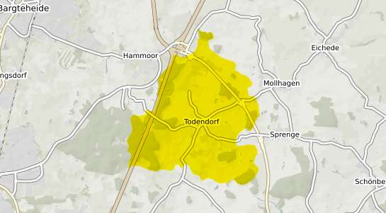 Immobilienpreisekarte Todendorf Kr. Stormarn