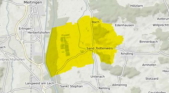 Immobilienpreisekarte Todtenweis