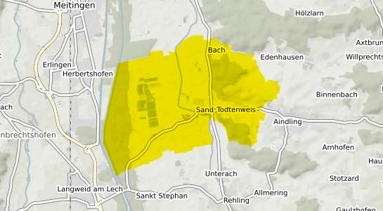 Immobilienpreisekarte Todtenweis