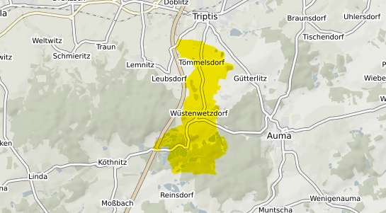 Immobilienpreisekarte Tömmelsdorf