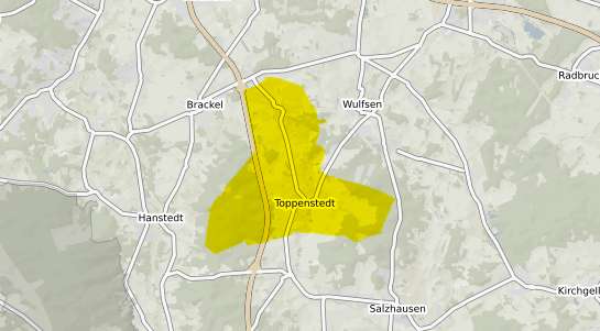 Immobilienpreisekarte Toppenstedt