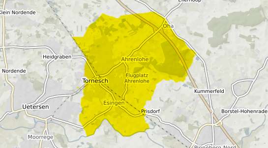 Immobilienpreisekarte Tornesch