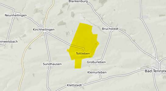 Immobilienpreisekarte Tottleben