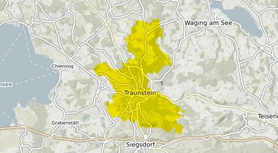 Immobilienpreisekarte Traunstein Oberbayern