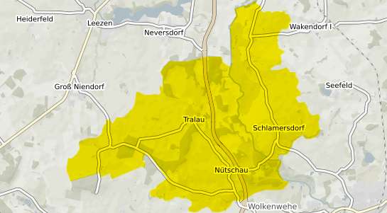 Immobilienpreisekarte Travenbrück