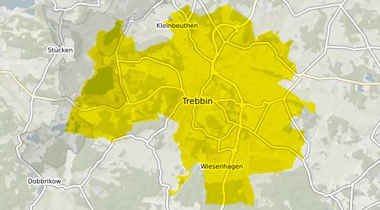 Immobilienpreisekarte Trebbin