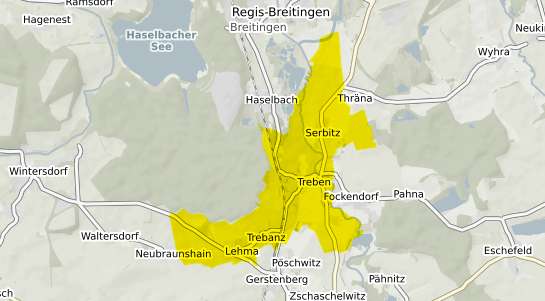 Immobilienpreisekarte Treben b. Riesa
