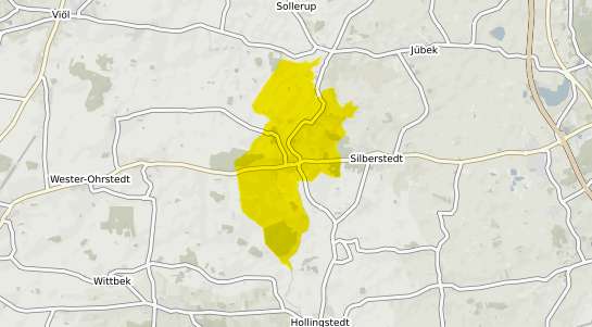 Immobilienpreisekarte Treia b. Schleswig