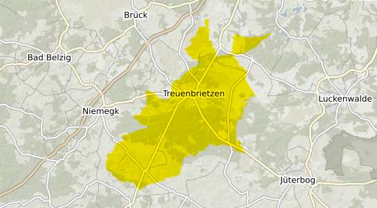 Immobilienpreisekarte Treuenbrietzen