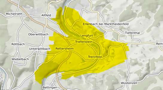 Immobilienpreisekarte Triefenstein