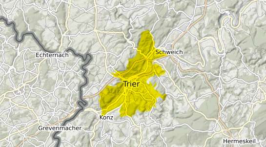 Immobilienpreisekarte Trier