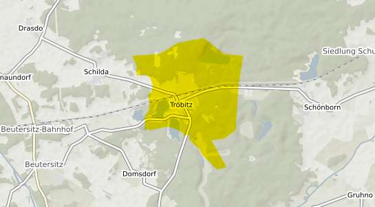 Immobilienpreisekarte Troebitz