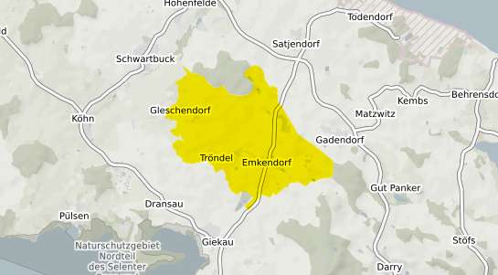 Immobilienpreisekarte Tröndel