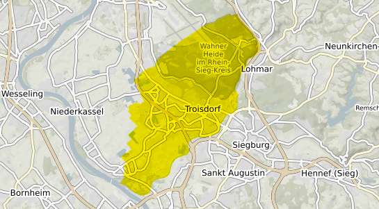 Immobilienpreisekarte Troisdorf