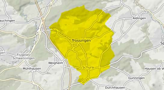 Immobilienpreisekarte Trossingen