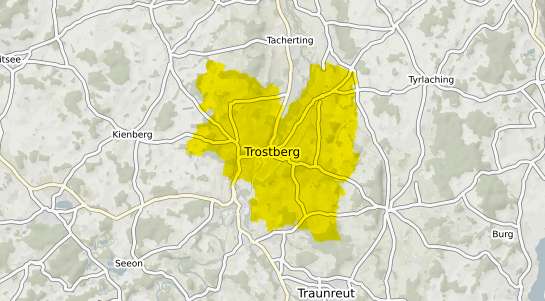 Immobilienpreisekarte Trostberg