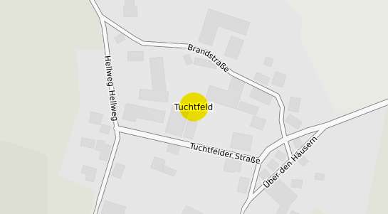 Immobilienpreisekarte Tuchtfeld