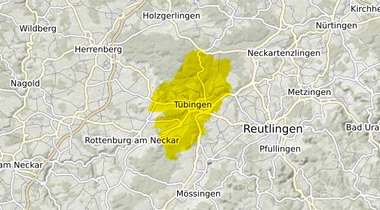 Immobilienpreisekarte Tübingen