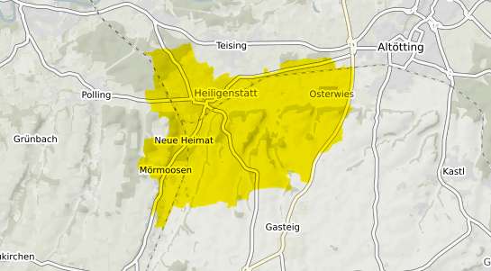 Immobilienpreisekarte Tüßling