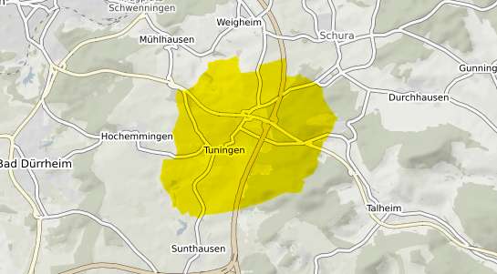 Immobilienpreisekarte Tuningen