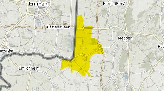 Immobilienpreisekarte Twist Emsland