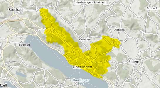 Immobilienpreisekarte &Uuml;berlingen Bodensee