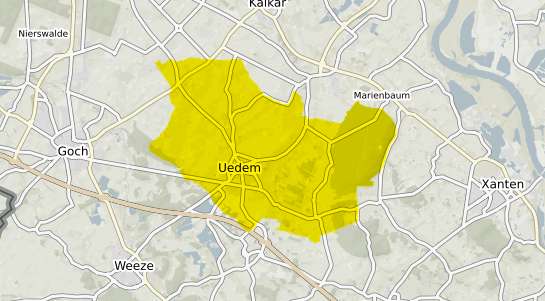Immobilienpreisekarte Uedem