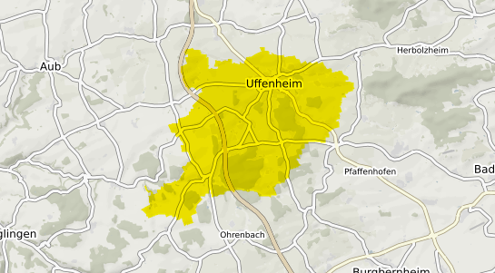 Immobilienpreisekarte Uffenheim