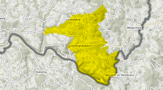 Immobilienpreisekarte Untergriesbach Niederbayern